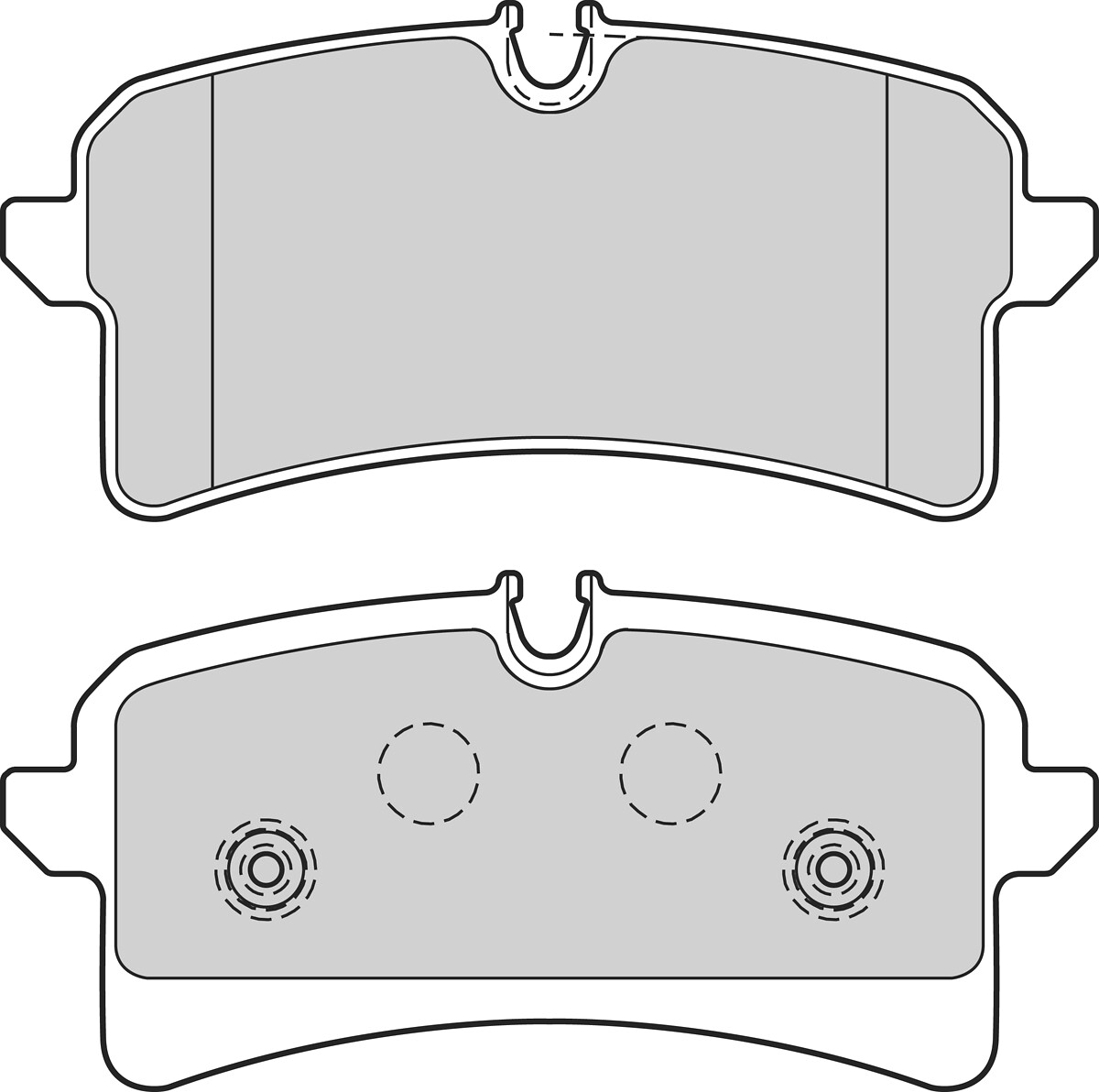Jogo de 4 pastilhas de travão VALEO ref. 302764